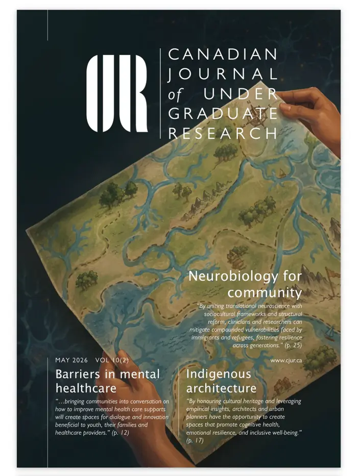 Canadian Journal of Undergraduate Research cover illustration