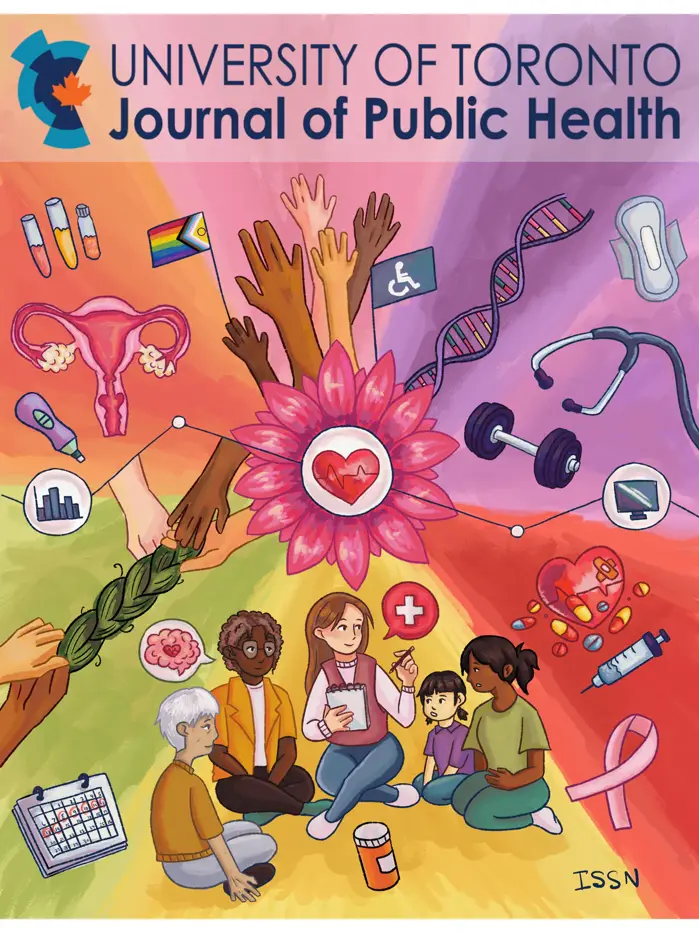University of Toronto Journal of Public Health cover illustration